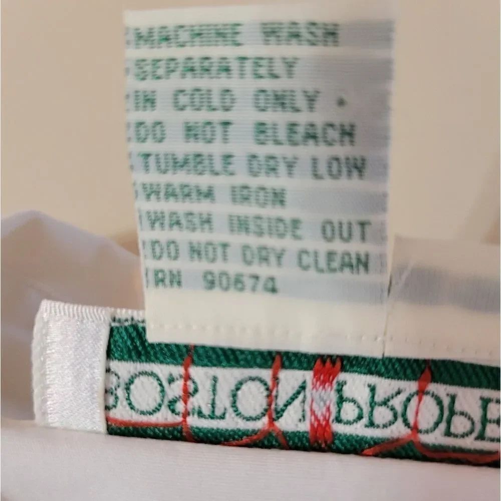 Boston Proper White Button Down Shirt - Picture 10 of 13